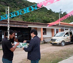 Centro de atención turística en San Pablo. Centro de atención turística en San Pablo.