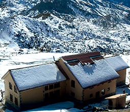 Vista panorámica del Andean Lodges.
