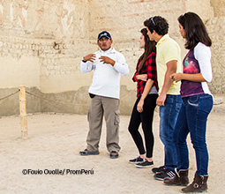 Huaca Cao Viejo en el complejo arqueológico El Brujo