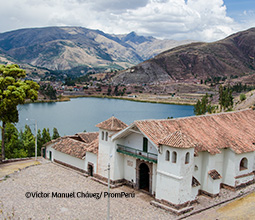 Capilla de Canicunca dedicada a la virgen de la candelaria en el distrito de Huaro