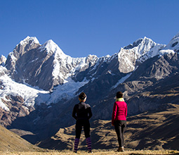 Trekking en nevado de la sierra peruana
