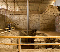 Huaco Mochica en el norte peruano