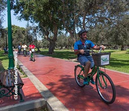 Découverte de Lima à vélo.