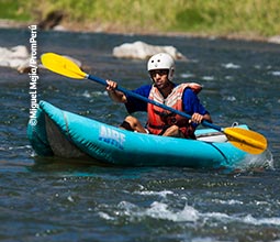 Expérience de kayak à Cusco.