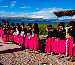 Femmes de la communauté de Luquina.