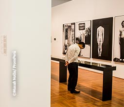 Exposição no Museu de Arte de Lima