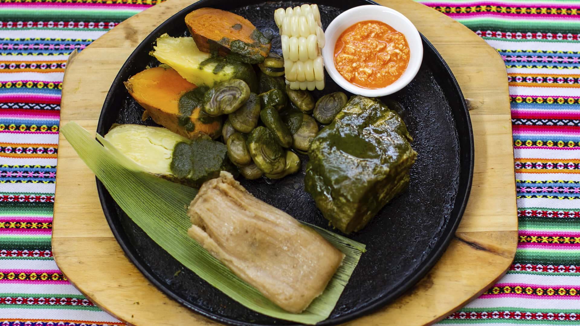 Platos de los Andes