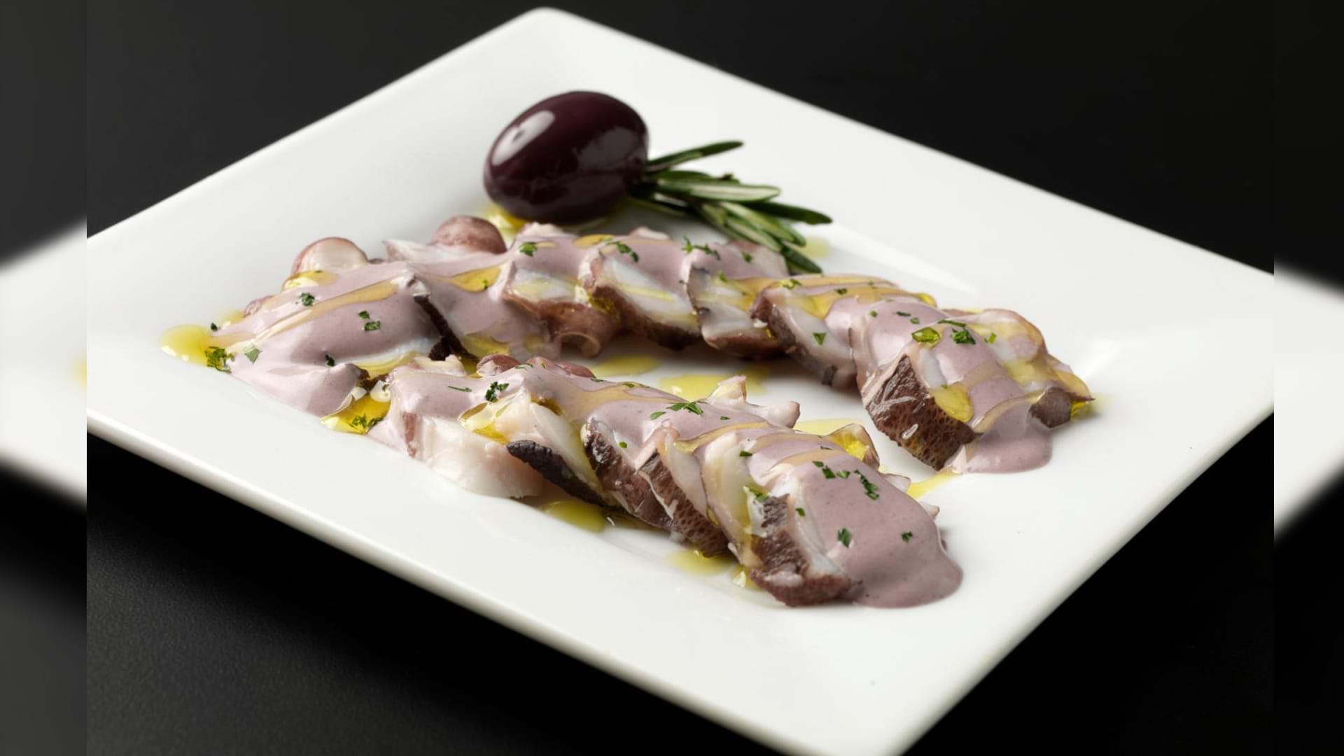 Pulpo al olivo