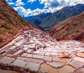 Salineras de Maras, ciudad del Cusco.