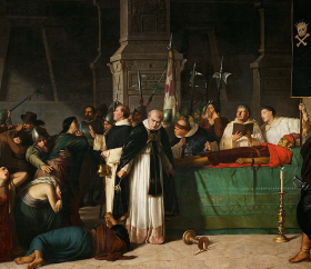 Los funerales de Atahualpa