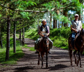 Paseo a caballo en Sacsayhuamán