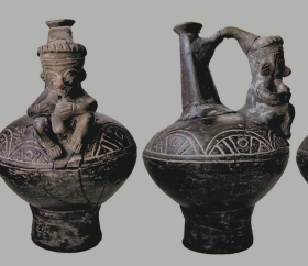 Cerámica Chimú en Museo Biłgoraj, Polonia