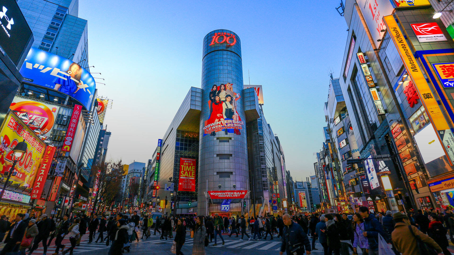 Shibuya Crossing, Japón