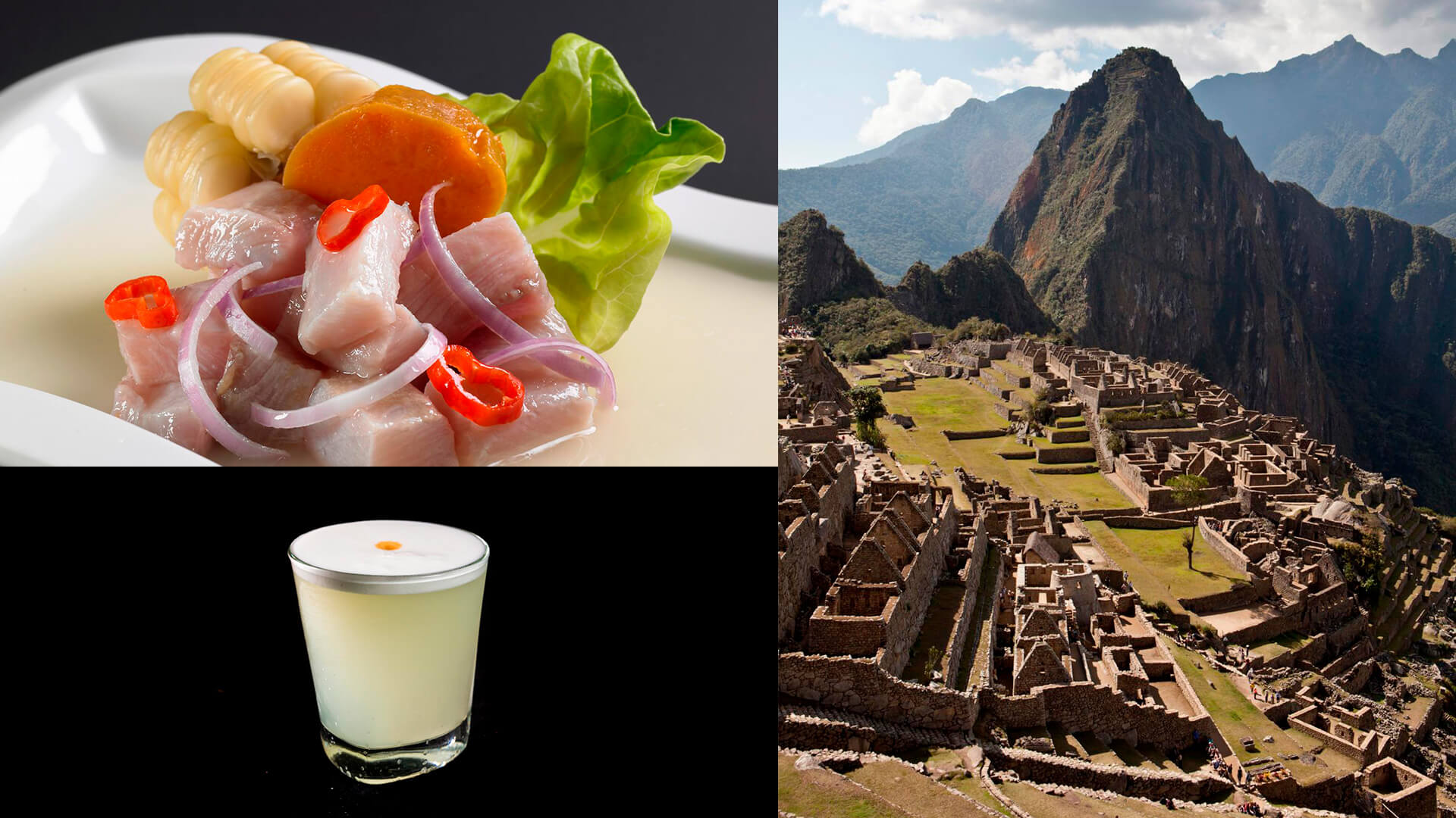 Cebiche, Machupicchu y Pisco sour, Perú
