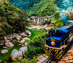 Tren hacia Machupicchu