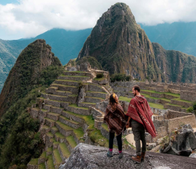 Turistas en Machupicchu