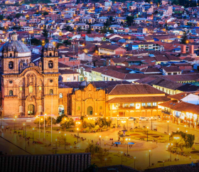 Cusco, Perú, la capital histórica del Imperio Inca y Plaza de Armas