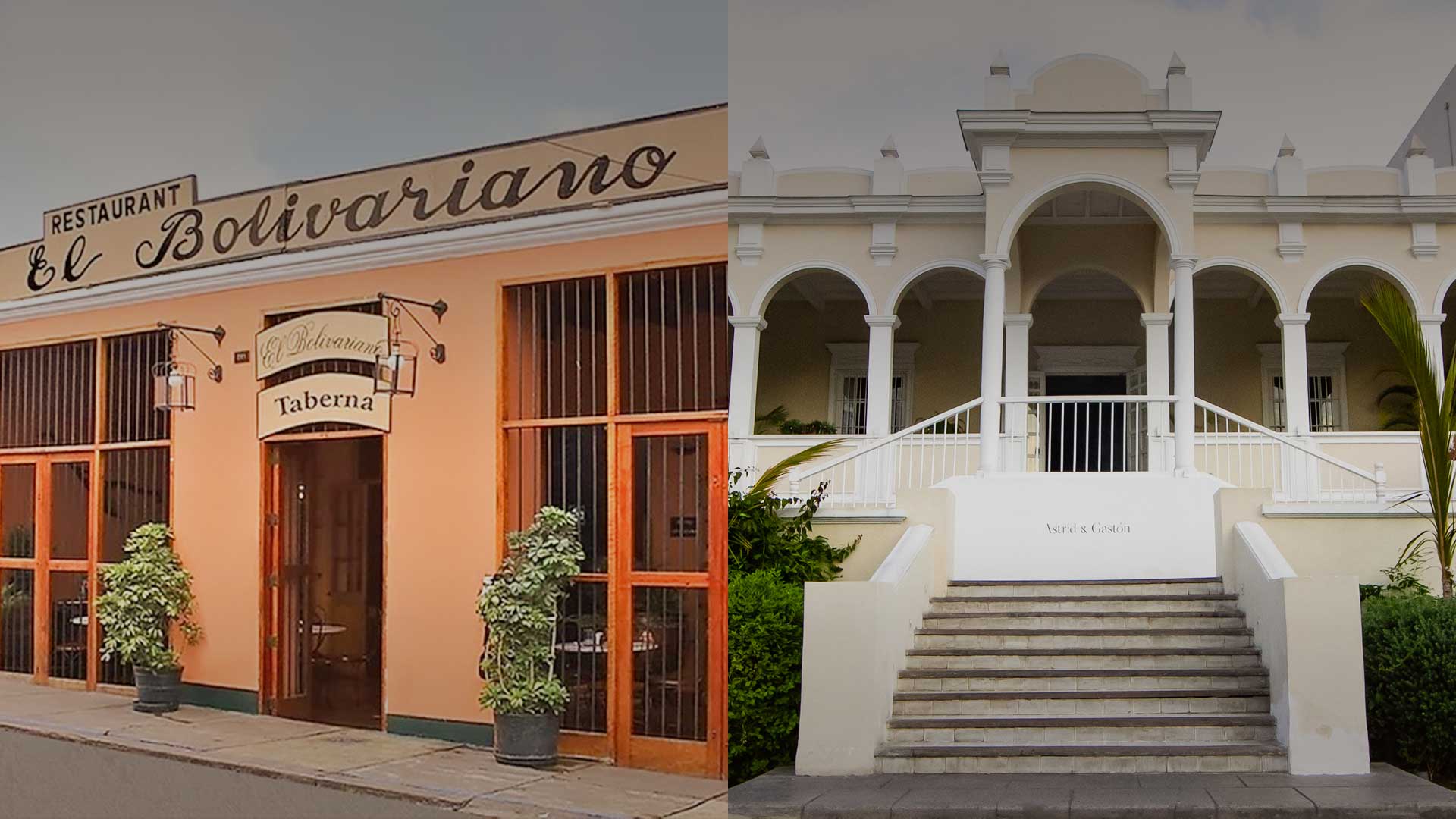 Di fronte ai ristoranti peruviani riconosciuti