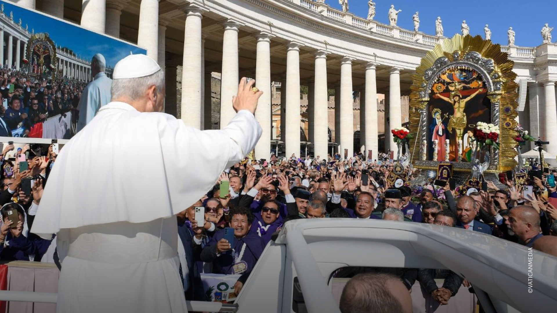ローマ法王による「奇跡の主」同胞団への特別な祝福
