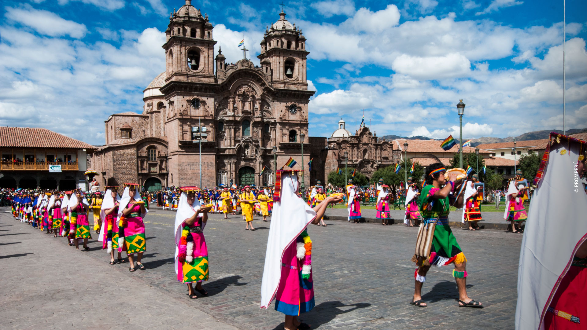 La cérémonie de l’Inti Raymi au Qorikancha constitue l’acte inaugural de la Fête du Soleil. / © PROMPERÚ