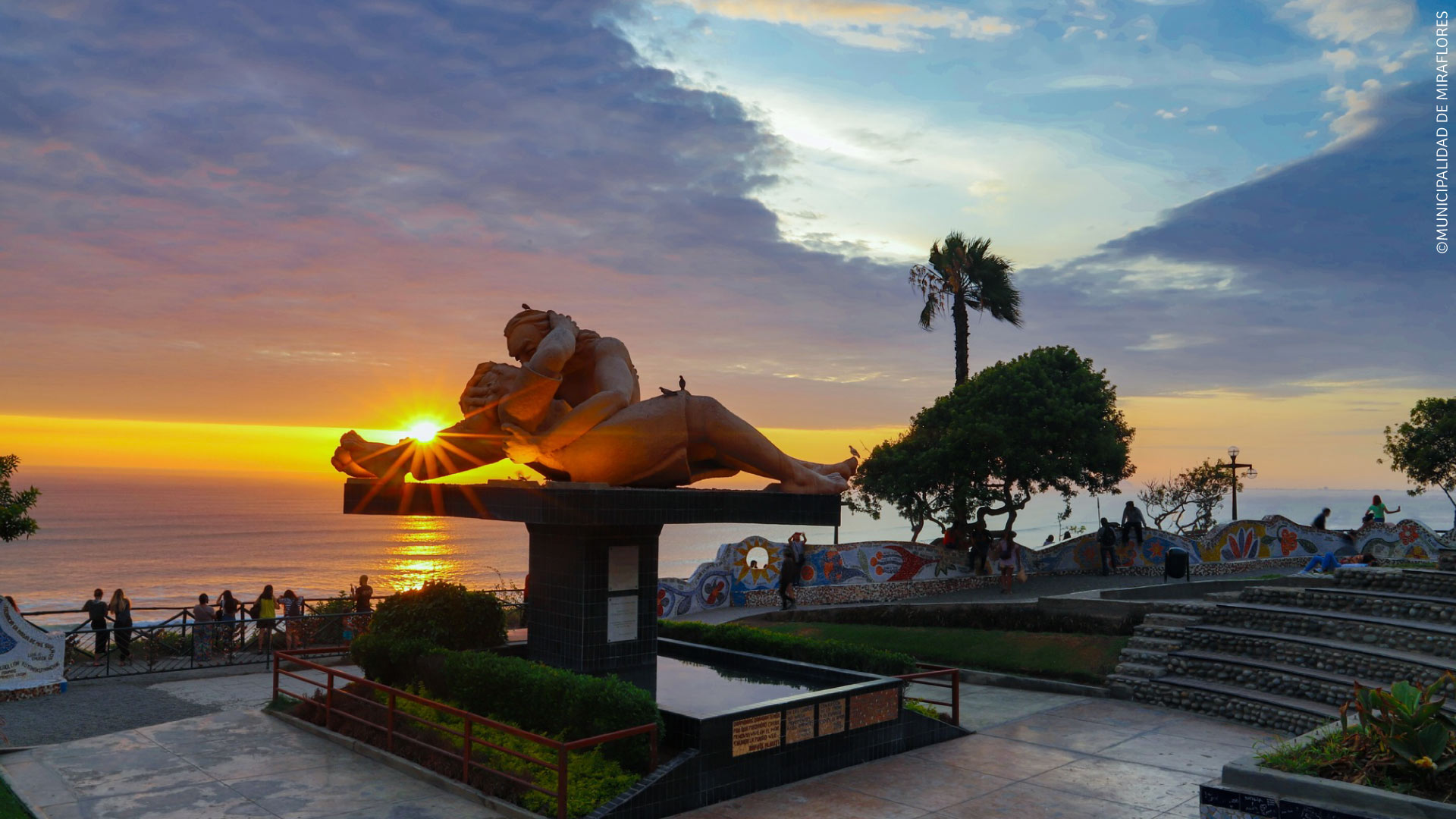 Parque del amor, Miraflores. ©Municipalidad de Miraflores