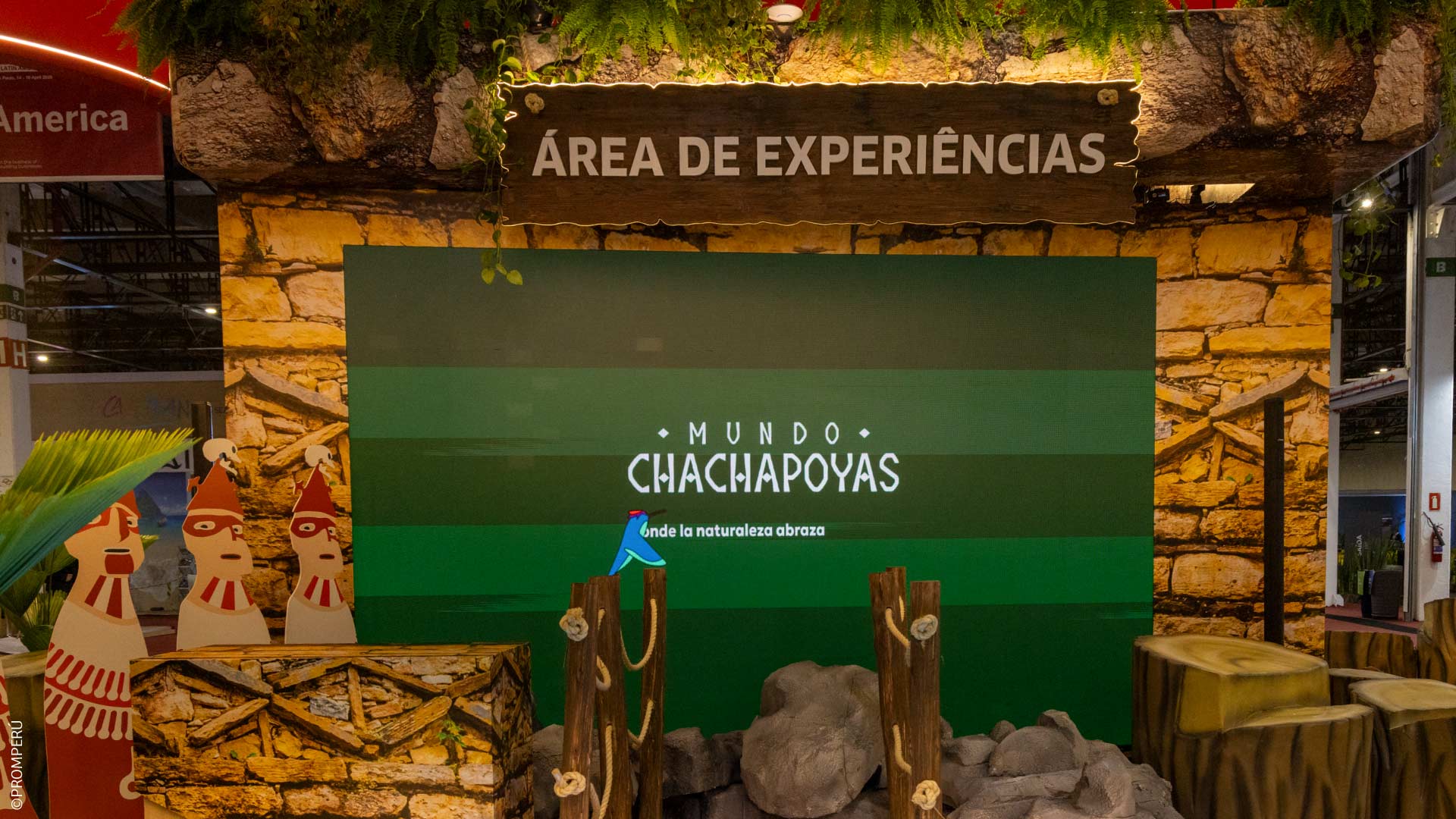 Experiência “Mundo Chachapoyas” na feira de turismo WTM Latin America 2026
