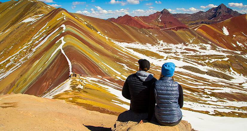 Vinicunca, the beautiful mountain of seven colors