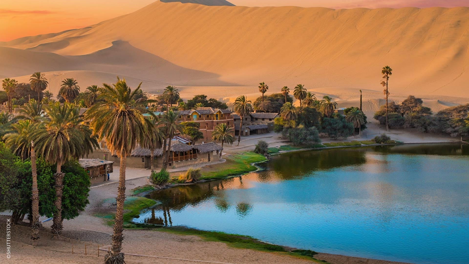 Paysage de l’oasis de Huacachina, Ica / ©SHUTTERSTOCK