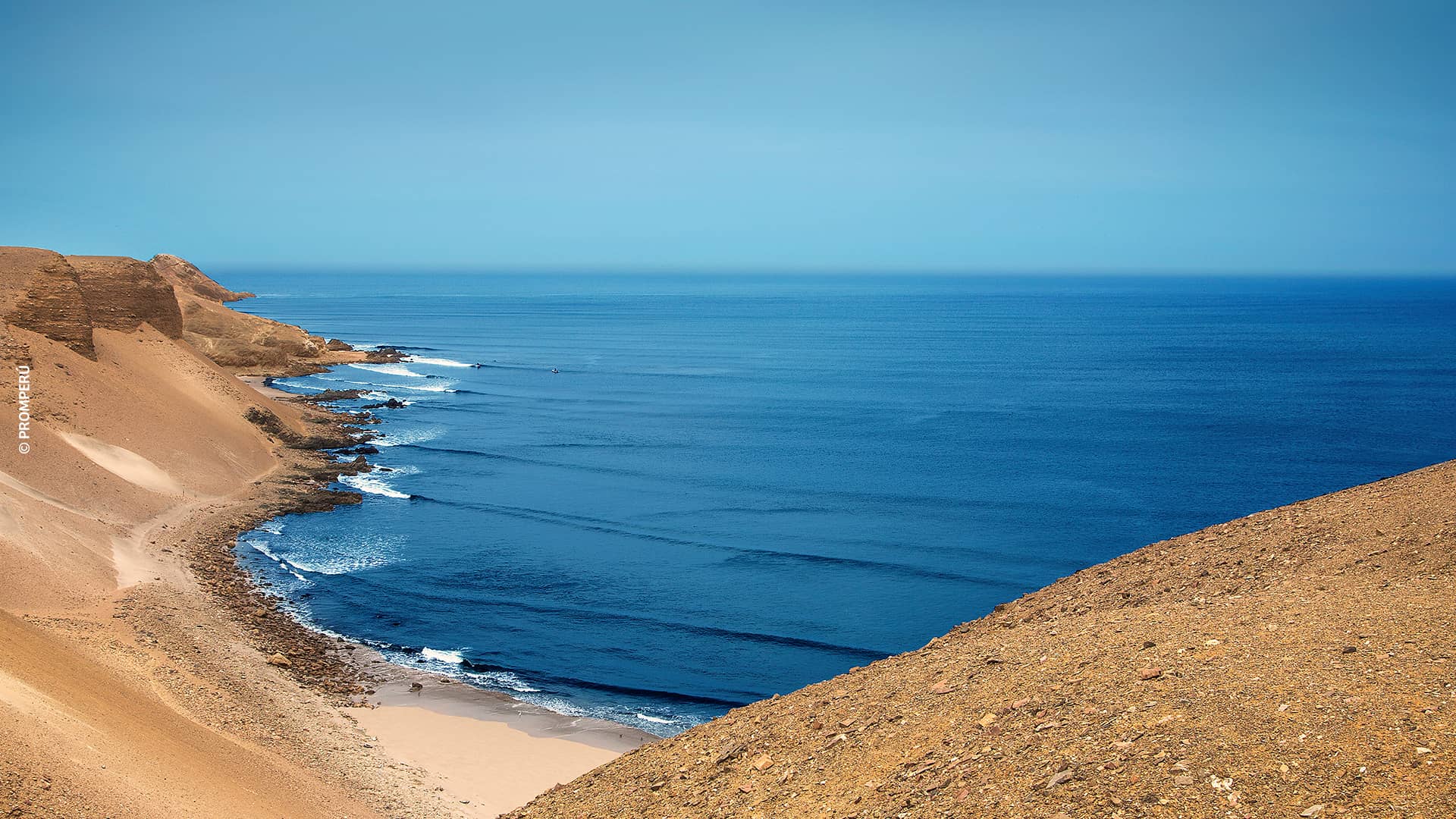 Praia de Puerto Malabrigo ou Puerto Chicama. Distrito de Rázuri