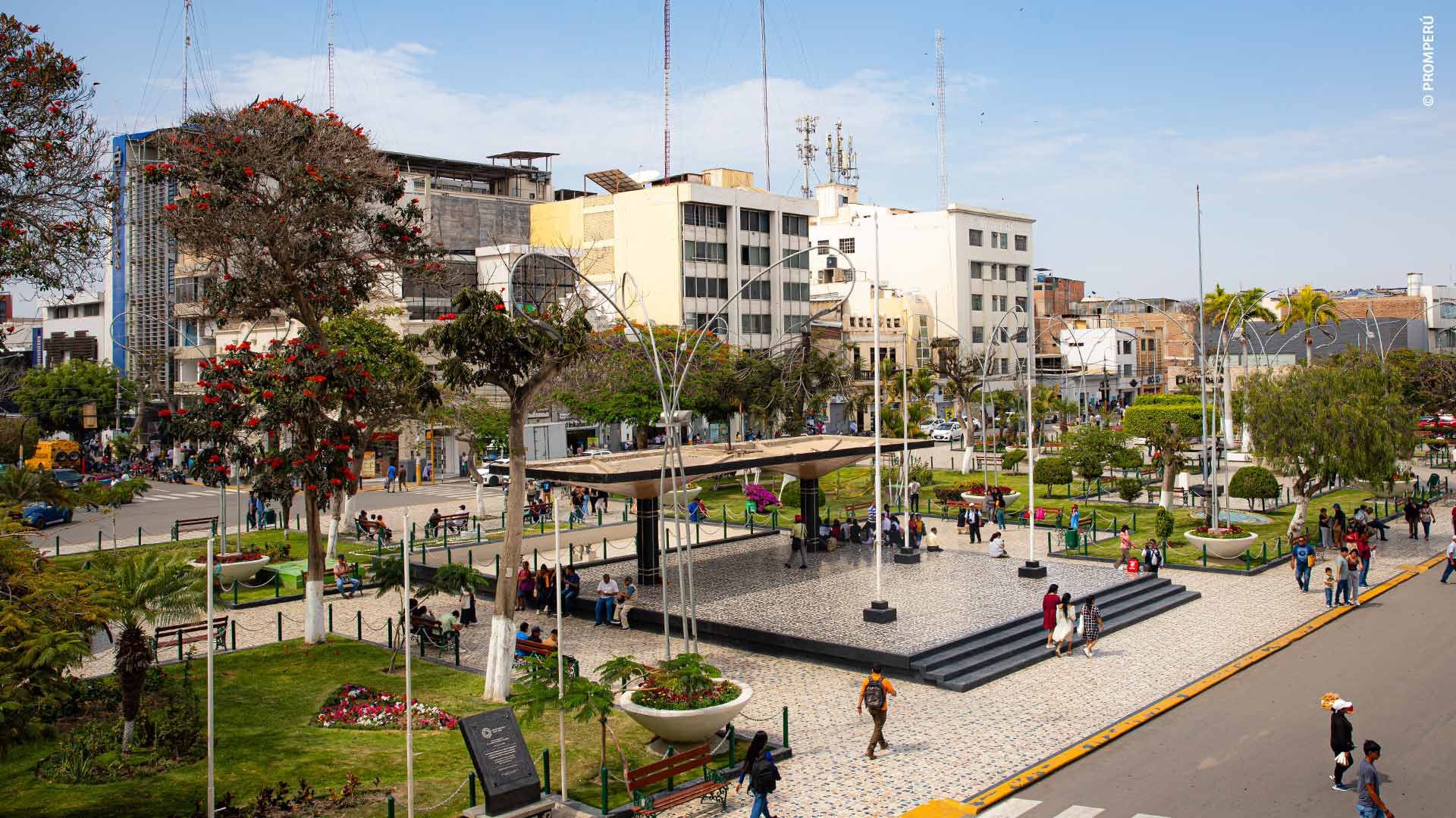 Parque Principal de Chiclayo - © Karina Mendoza