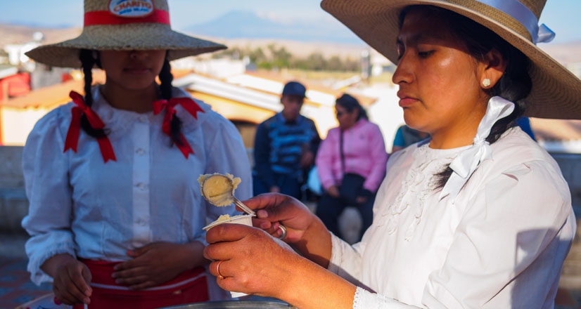 queso helado arequipeño arequipa mejor postre origen