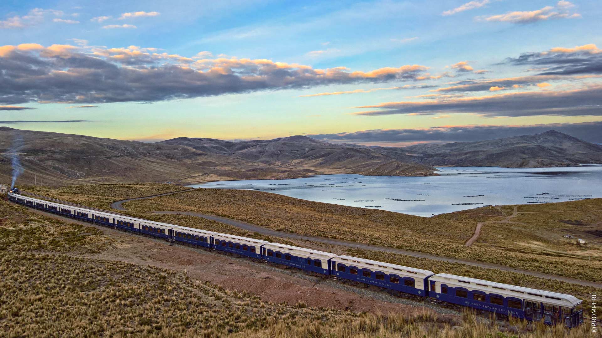 The stunning landscape of the Altiplano as seen from the rails