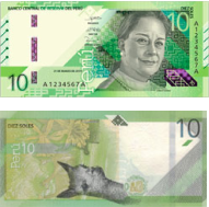 10 soles banknote