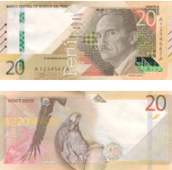20 soles banknote