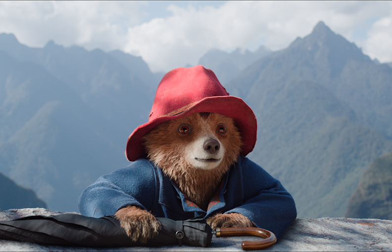 Paddington visitando Perú