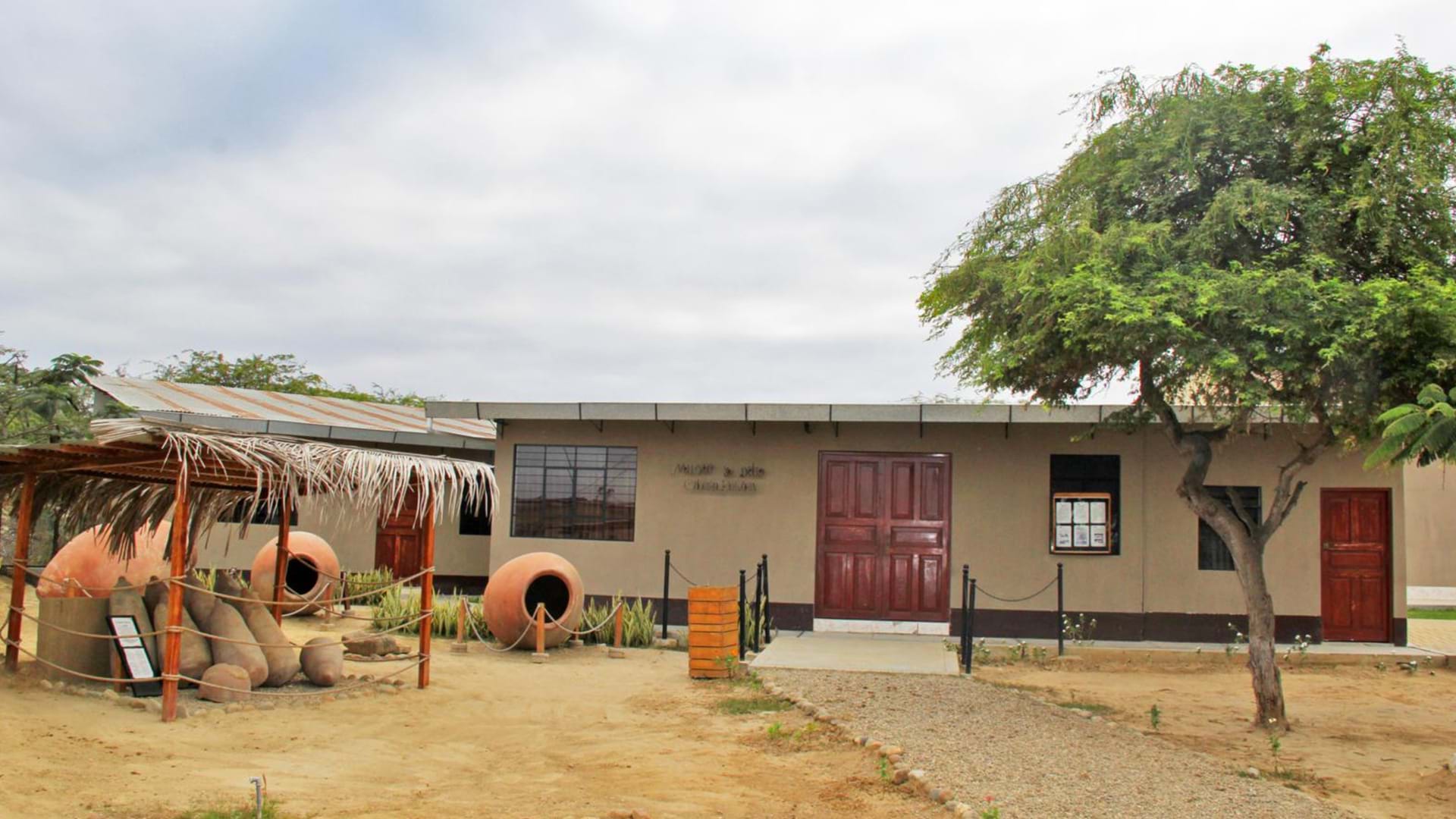 Fachada del Museo de sitio Cabeza de Vaca, Tumbes