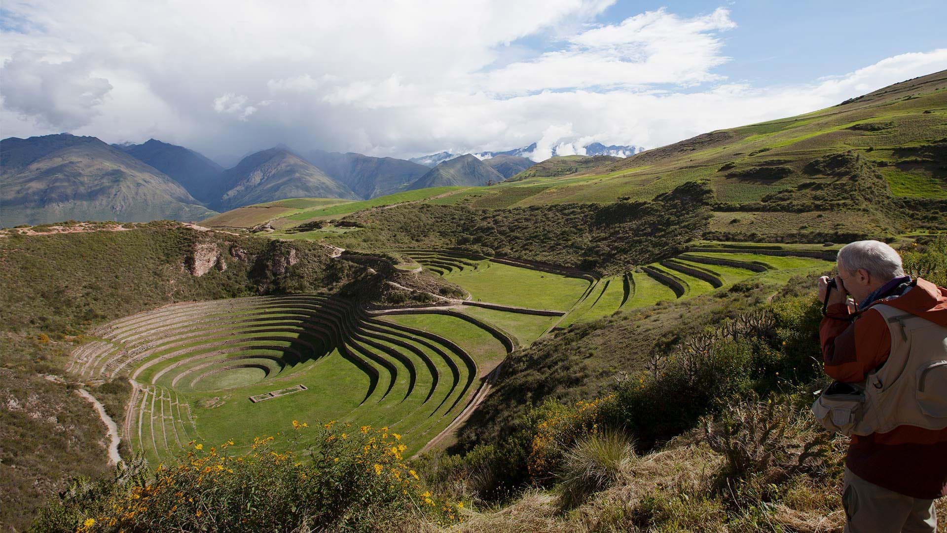 Andenería de Moray en el Valle Sagrado