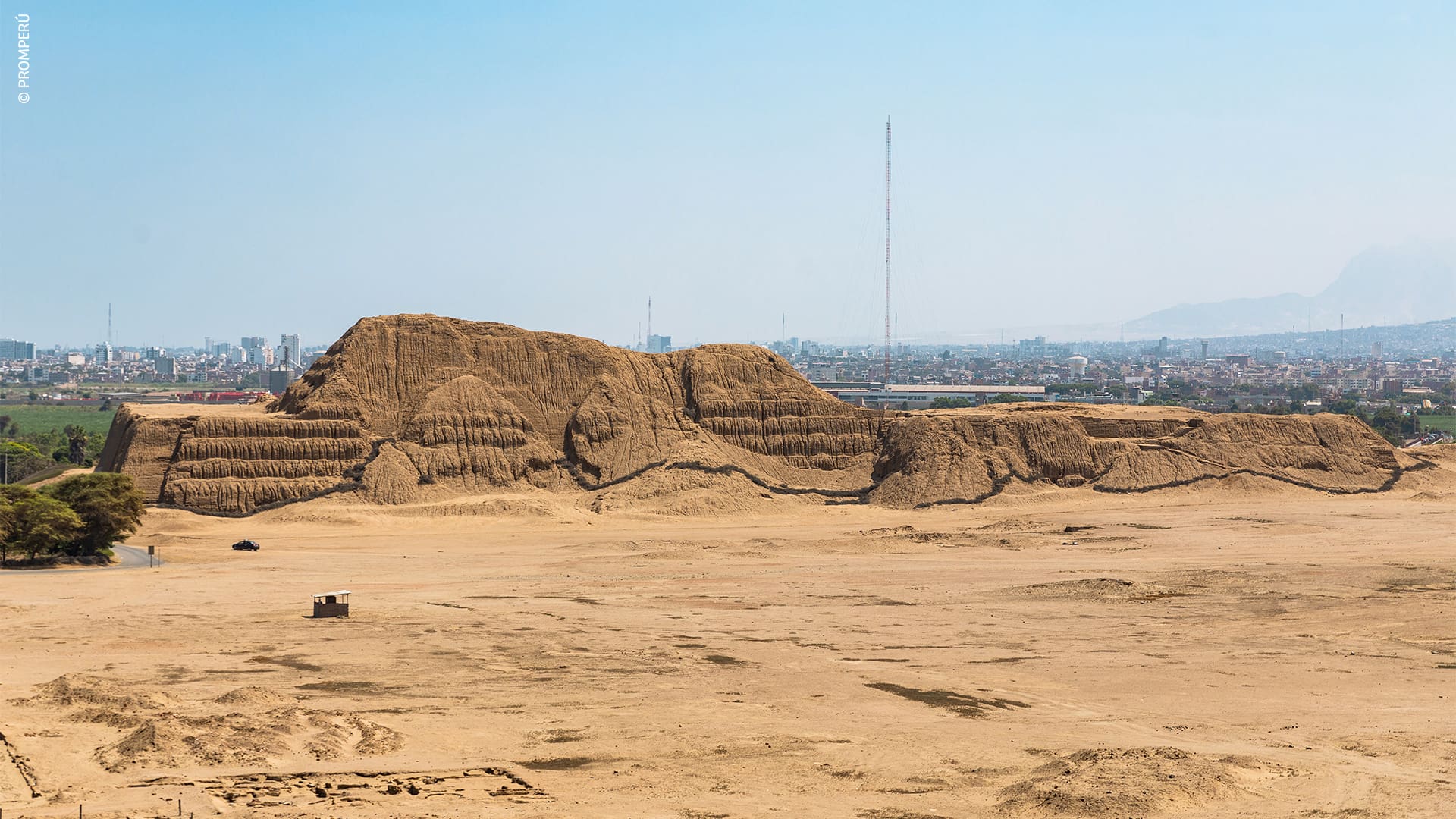 Huaca del Sol, nel Complesso Archeologico Huacas de Moche