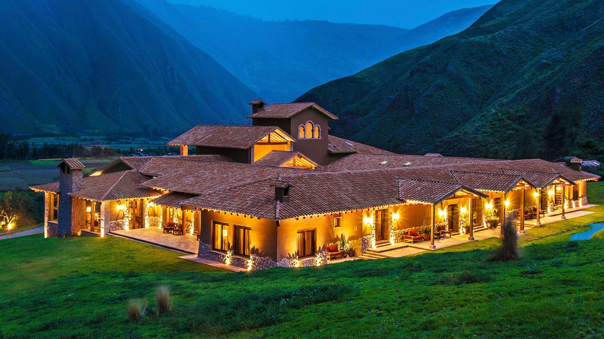 Casa principal. Hotel Inkaterra. Hacienda Urubamba