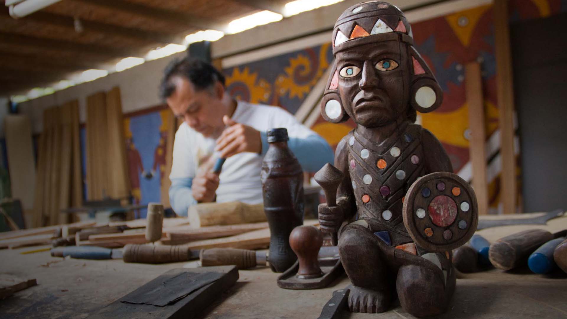 Artesano en Magdalena de Cao