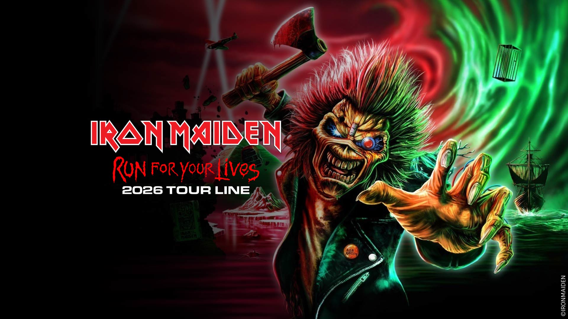 Iron Maiden “Run for your lives” en Lima 2026.