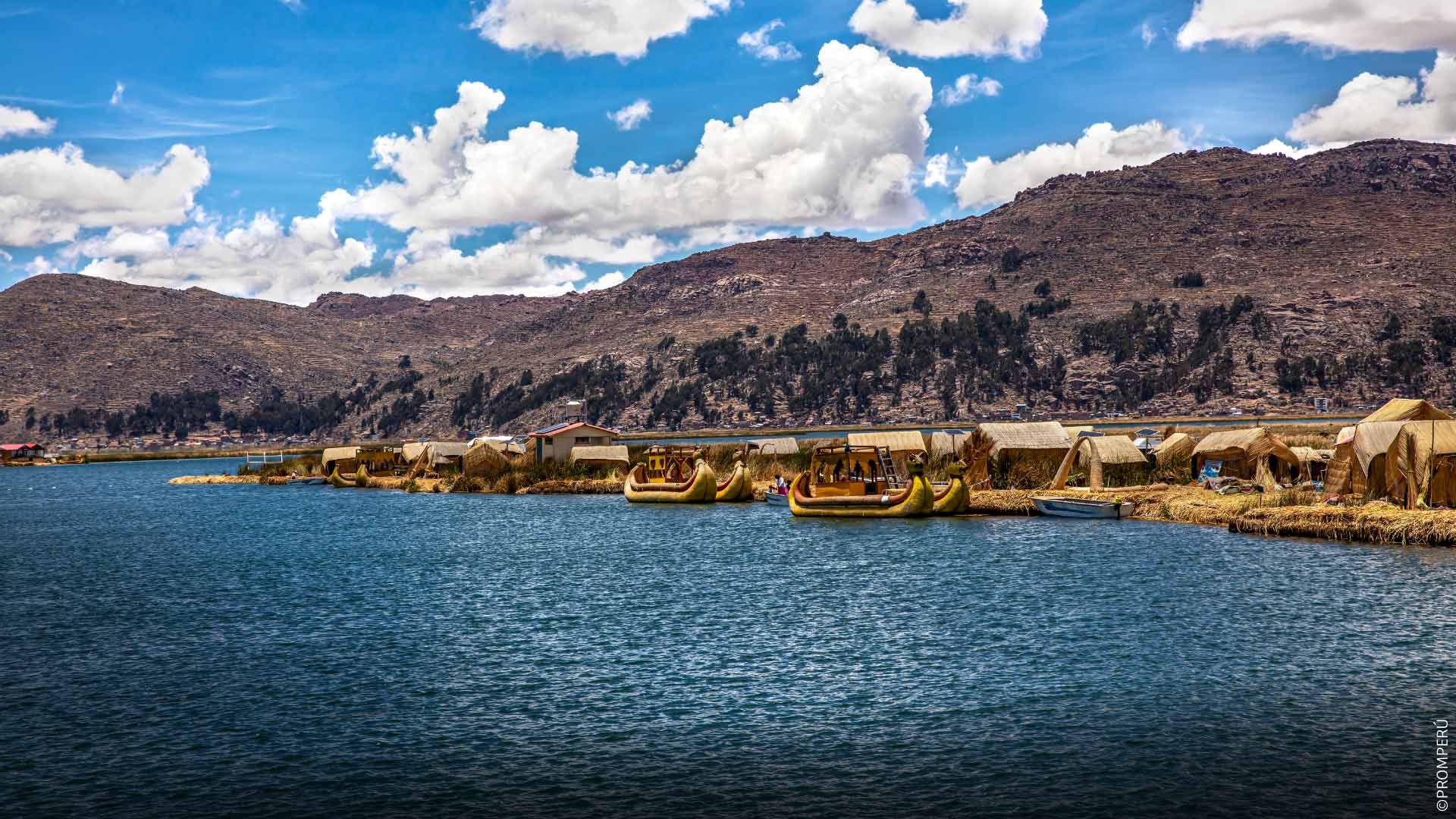 Lake Titicaca is the highest navigable lake in the world.