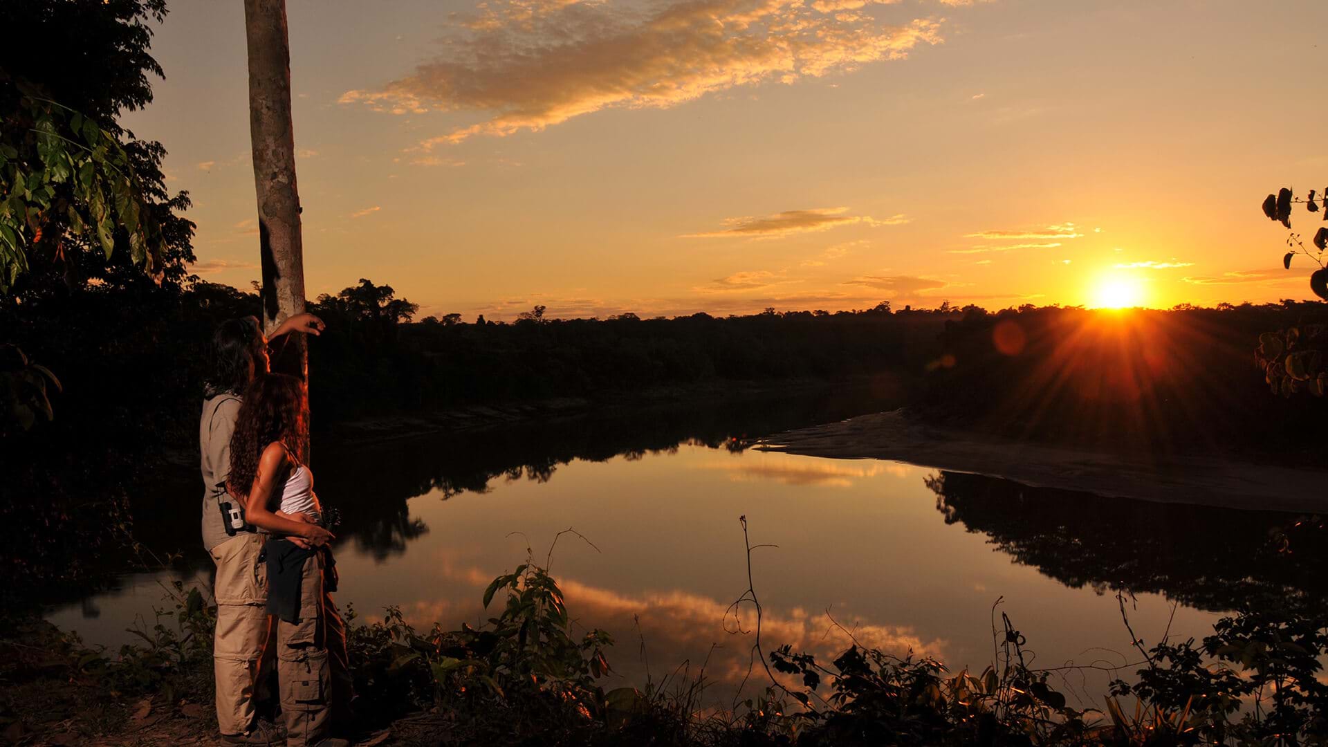 Couple in the Amazon
