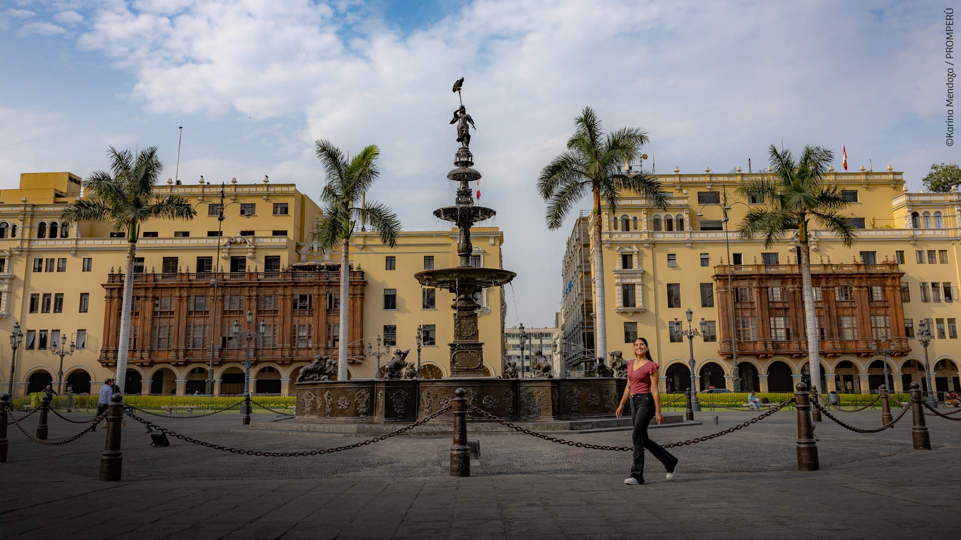 Plaza de Armas de Lima.