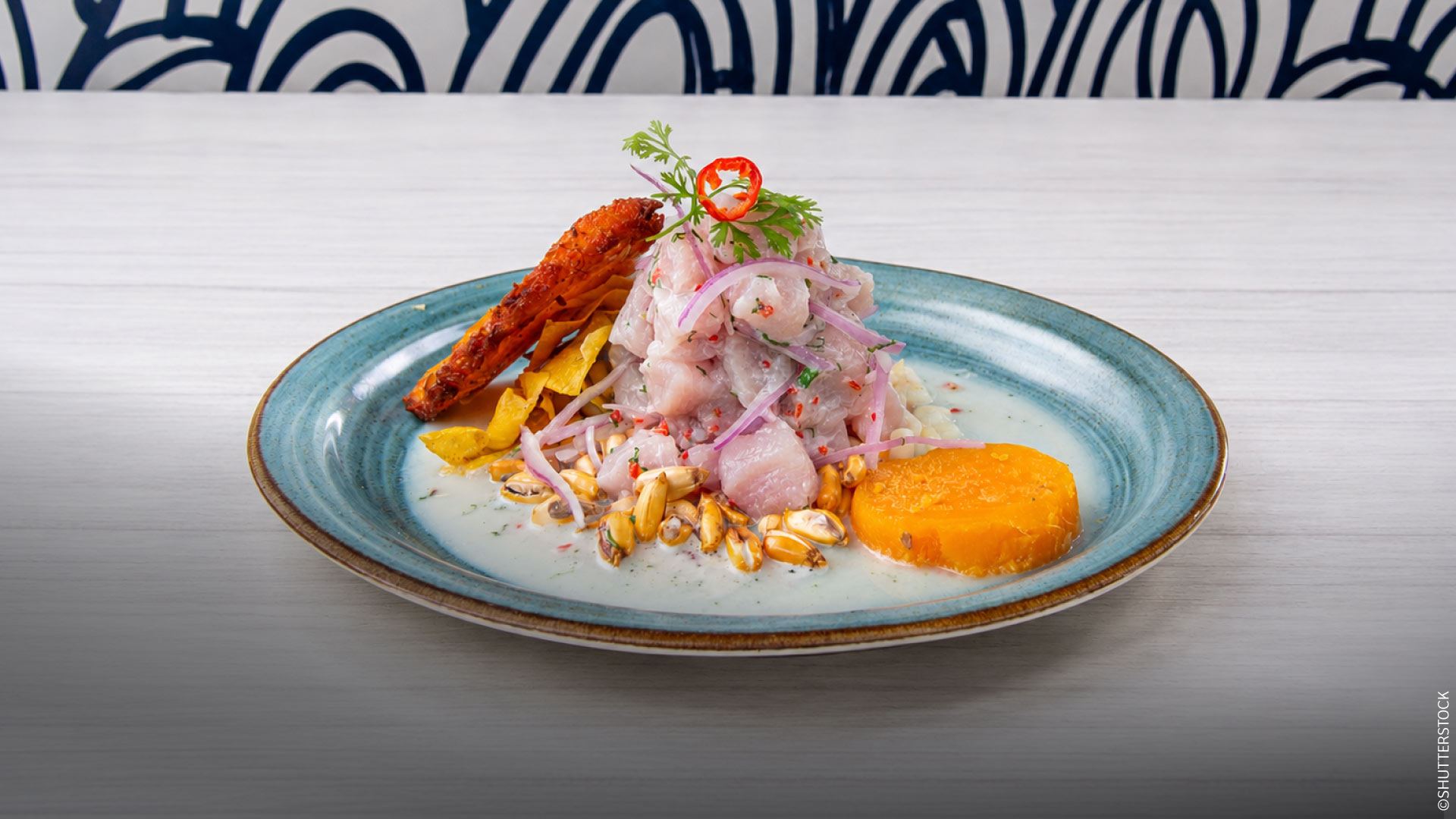Cebiche, plato tradicional peruano. / ©SHUTTERSTOCK