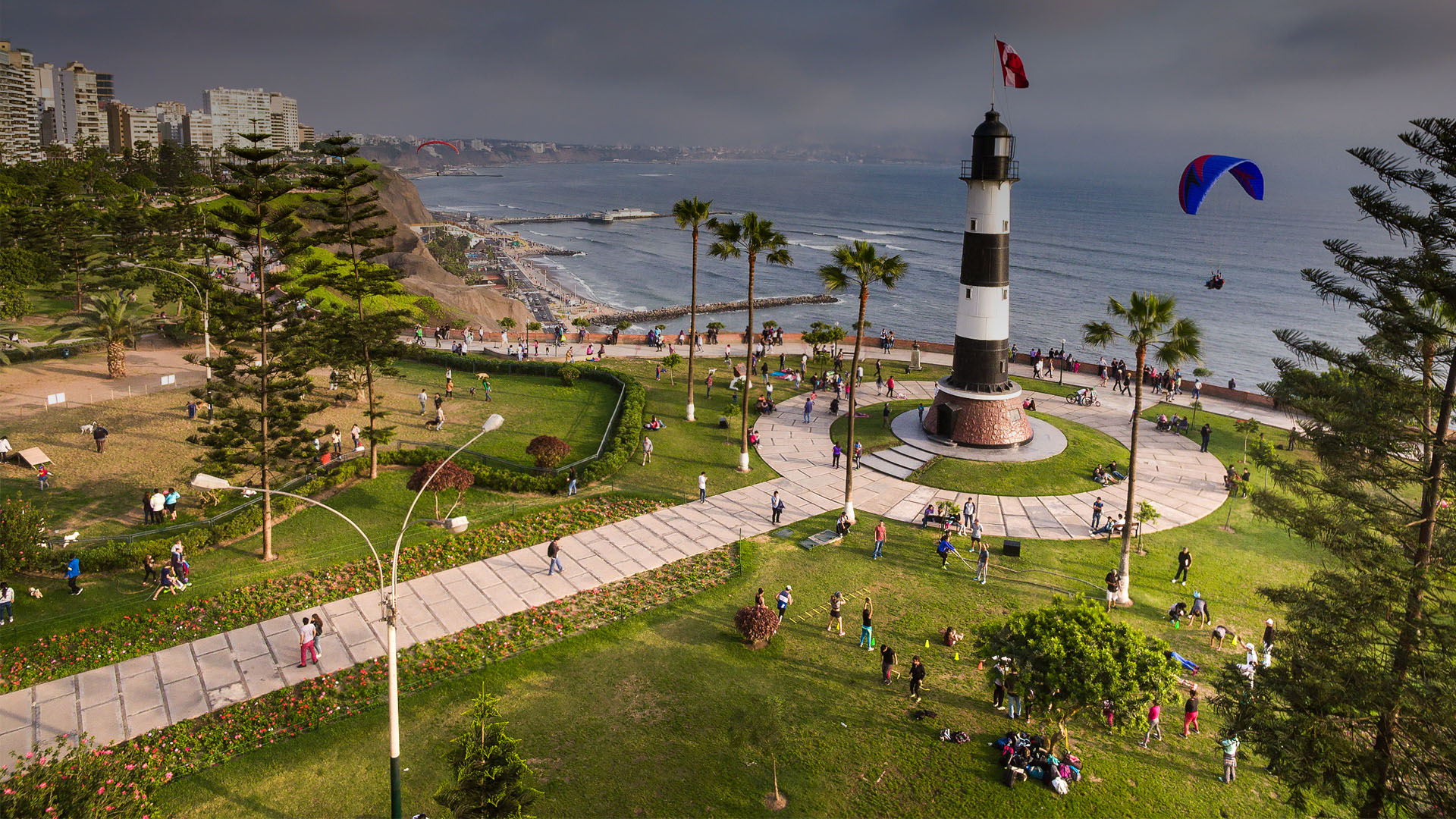 Parque El Faro en Miraflores