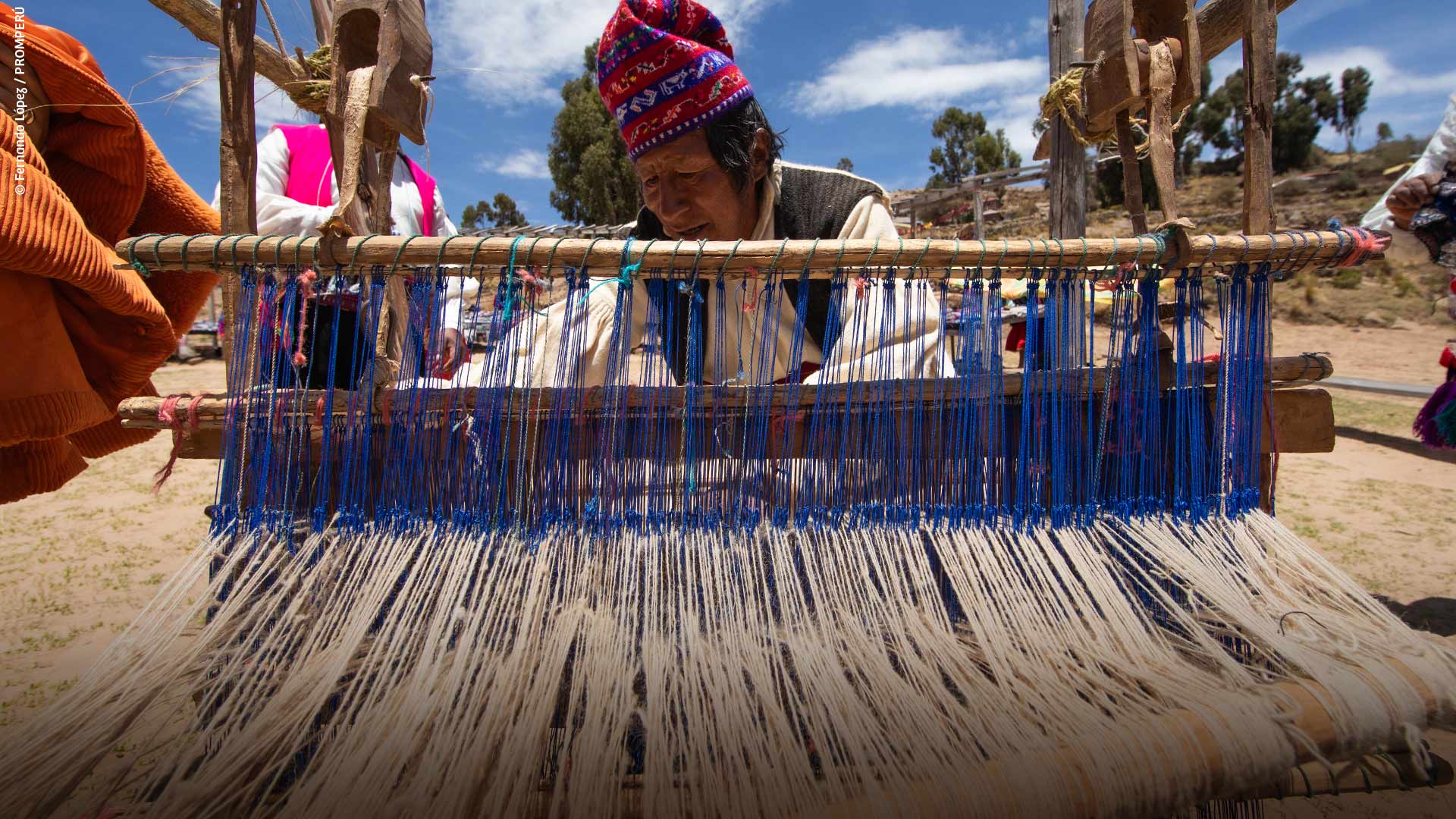 Arte textil en Taquile, Puno