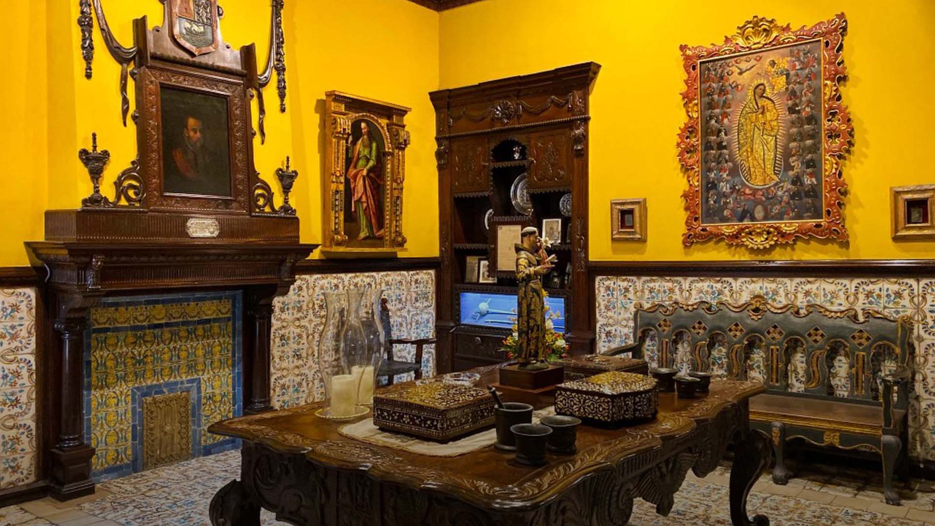 Interior de la Casa Aliaga, Lima