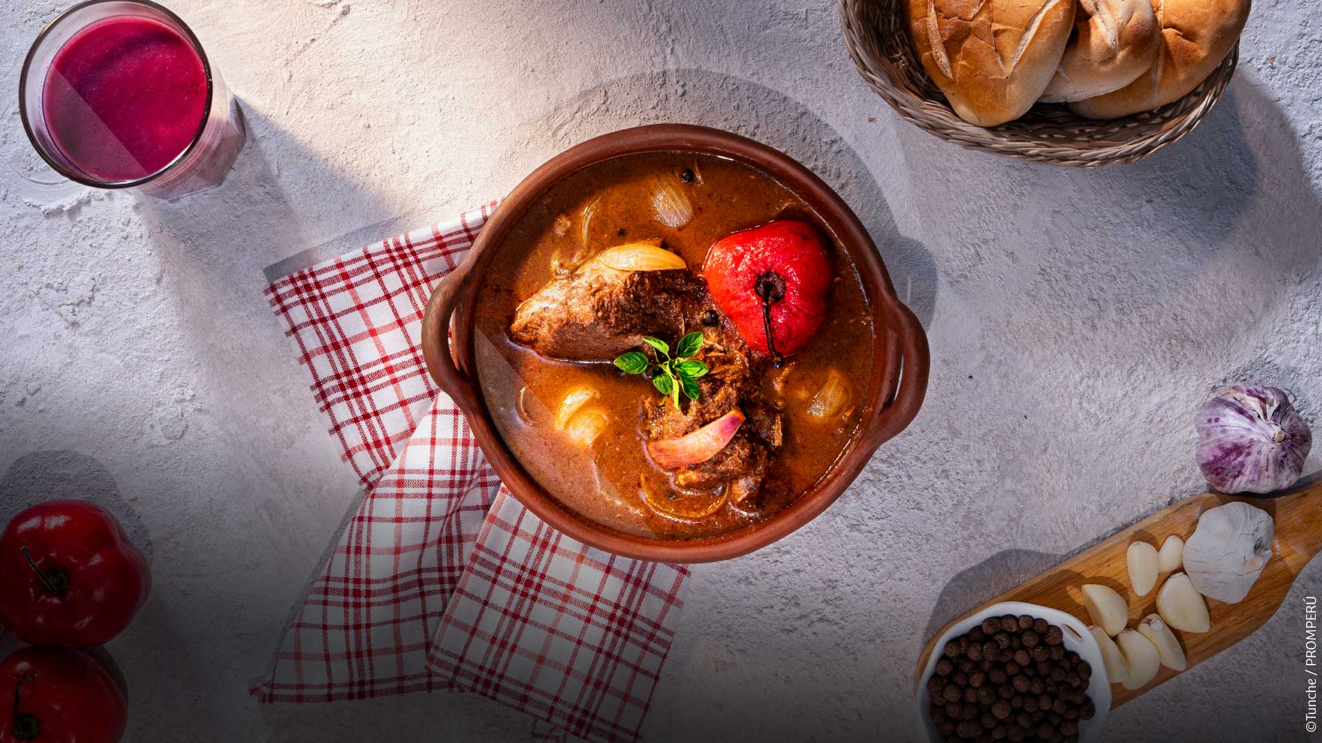 Plat traditionnel « Adobo arequipeño