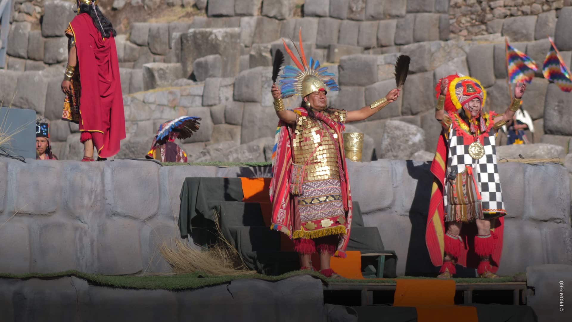 Rituel de la cérémonie de l’Inti Raymi, Saqsaywaman / ©PROMPERÚ